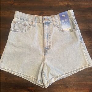 Levi’s High Waisted Mom Shorts